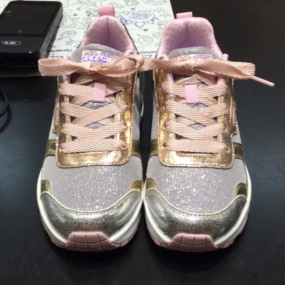 Skechers street metallic remix NIB NWT